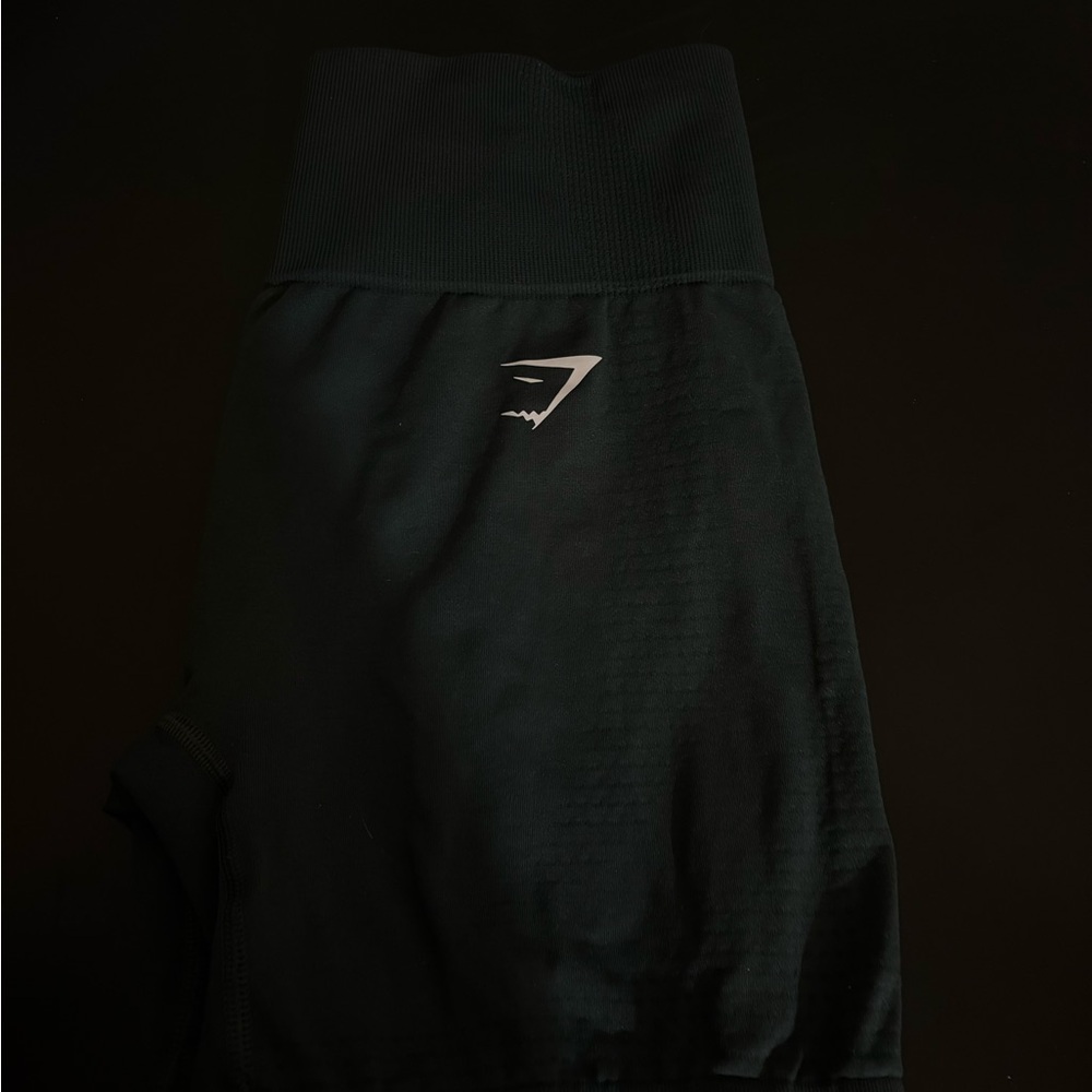 Gymshark Dark Green Athletic Shorts